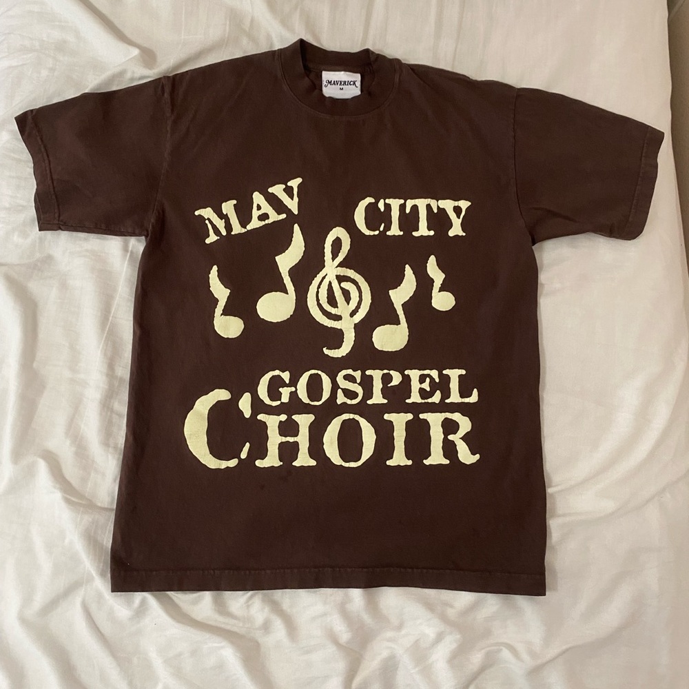 maverick city music / maverick city gospel choir shirt chocolate